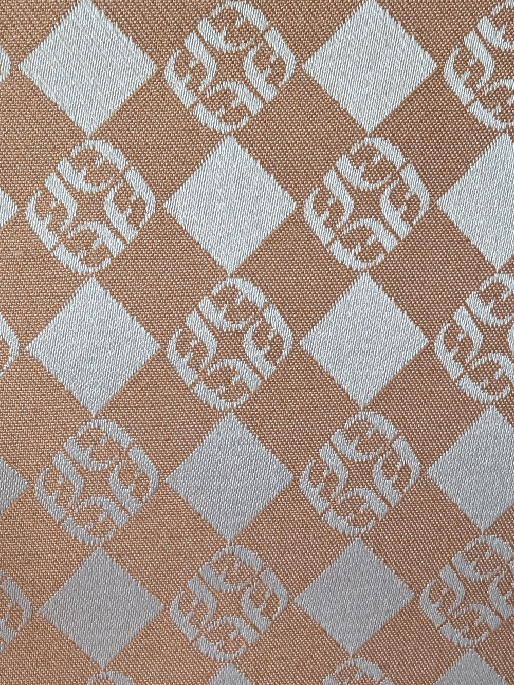 Fossil Women's Tan & White Patterned Crossbody Bag - Picture 3 of 9
